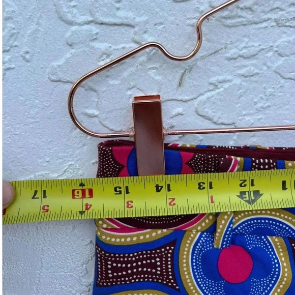 Anthropologie Womens The Essential Slim Printed Trousers Multicolor Size 6 - Picture 2 of 15